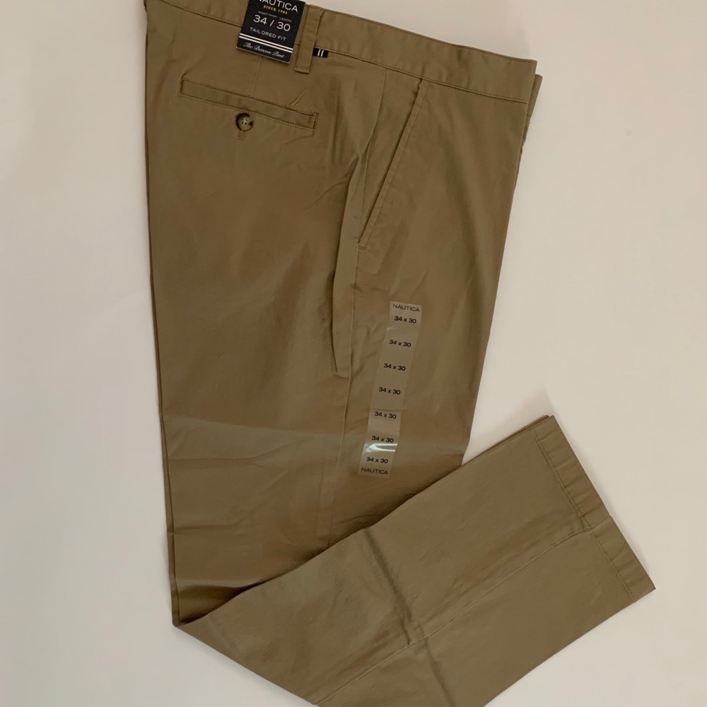 Nautica Mens Tailored Fit The Beacon Pant *New*
